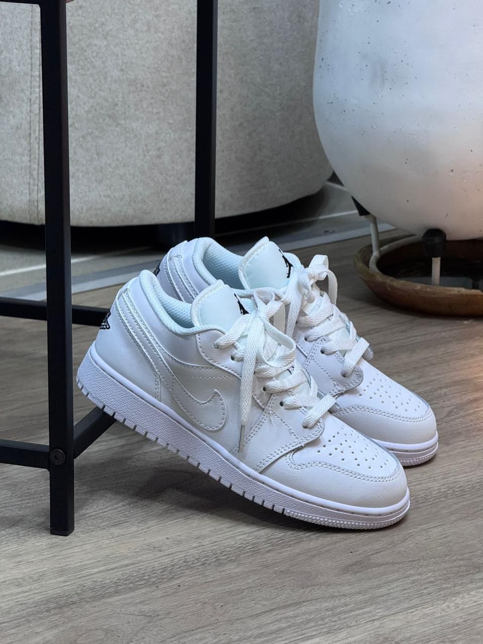 Nike x Air Jordan 1 Low “Triple White”