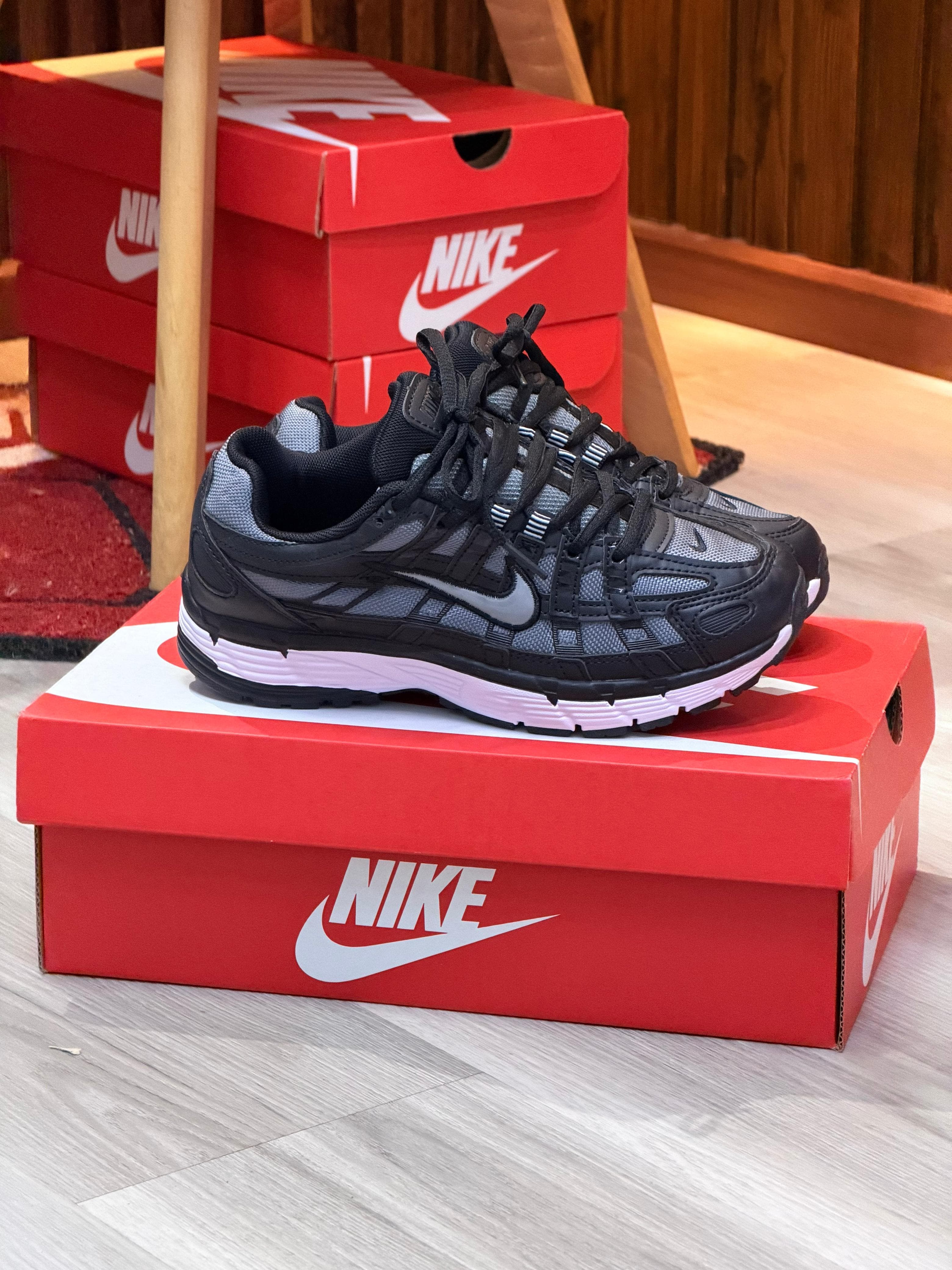 Nike P-6000 Black White Grey